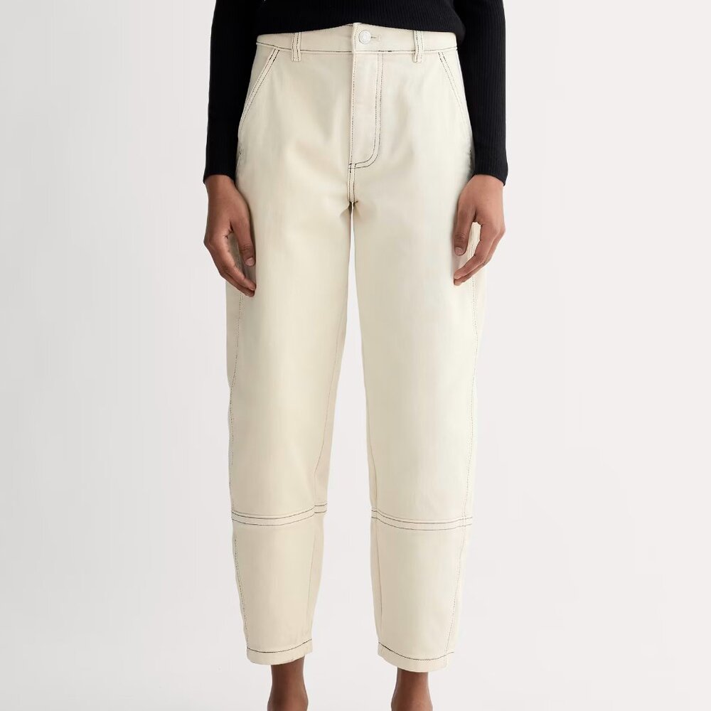 Everlane NWT Utility Barrel Pant - Natural 8 - New with tags!